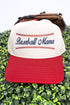 Stitches Baseball Mama Embroidered Five Panel Twill Cap