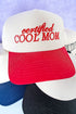 Certified Cool Mom Embroidered Five Panel Twill Cap