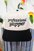 Professional Yapper Embroidered Five Panel Twill Cap