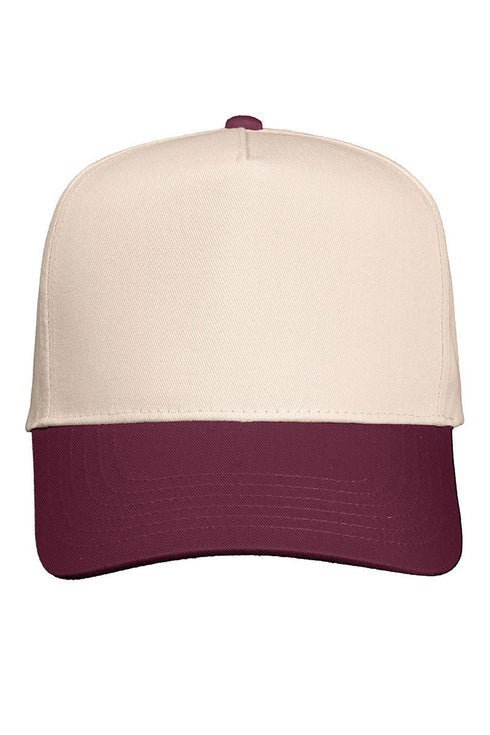 I Do All The Pretty Girls Hair Embroidered Five Panel Twill Cap