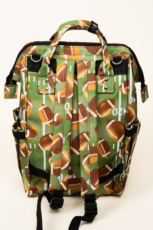 The Gridiron Diaper Bag Backpack
