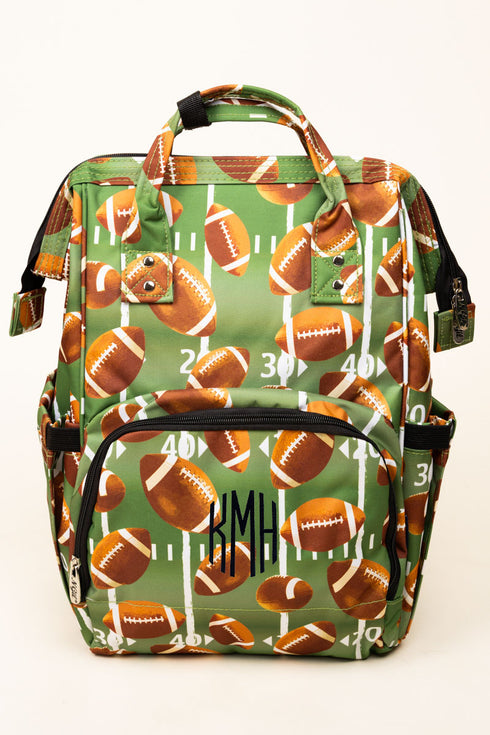The Gridiron Diaper Bag Backpack