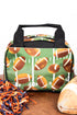 The Gridiron Insulated Bowler Style Lunch Bag