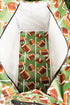 The Gridiron with Black Trim Large Organizer Tote
