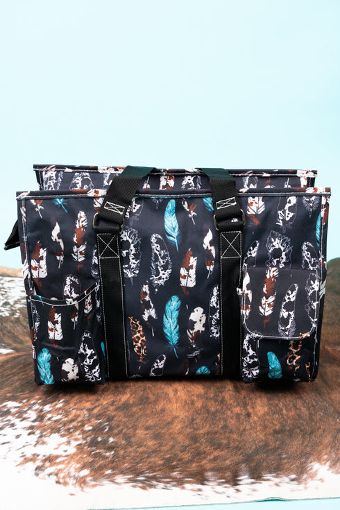 Miu Falls Utility Tote with Black Trim