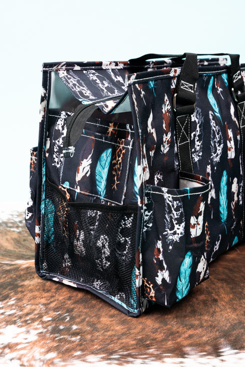 Miu Falls Utility Tote with Black Trim