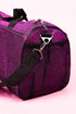 Purple Glitz & Glam Duffle Bag with Shoe Compartment