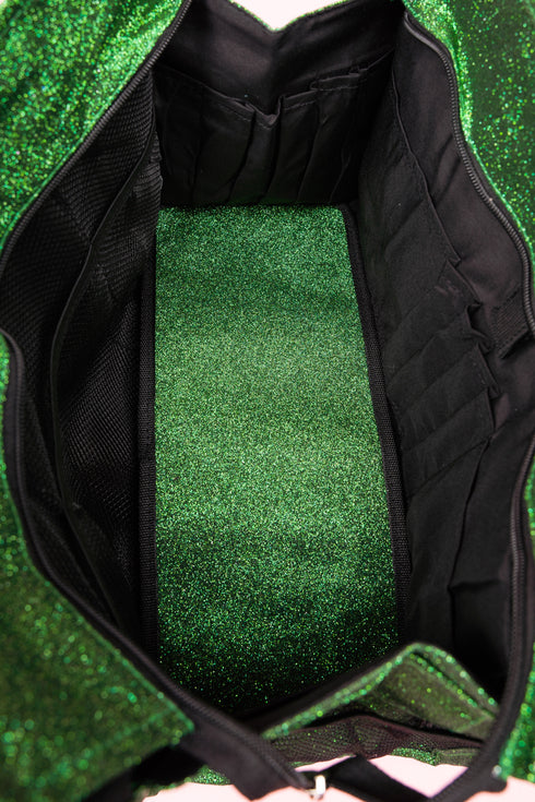 Green Glitz & Glam Get Organized Tote