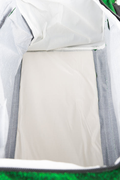 Green Glitz & Glam Duffle Bag 23"