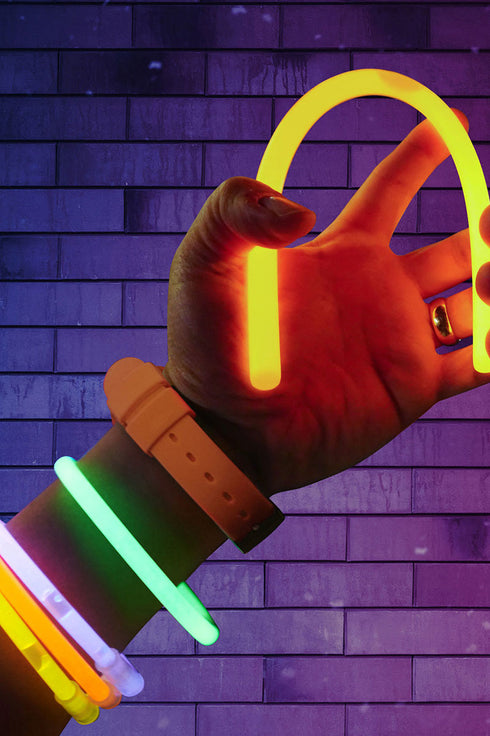 Snap And Glow Sticks - 50 Piece Party Pack