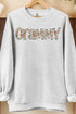 Floral Boho Grammy Heavy-weight Crew Sweatshirt