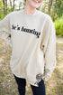 Side Bows He's Hunting Heavy-weight Crew Sweatshirt