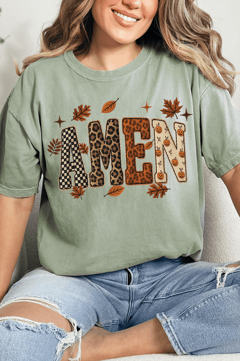 Autumn Amen Comfort Colors Adult Ring-Spun Cotton Tee