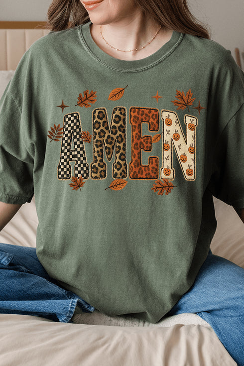 Autumn Amen Comfort Colors Adult Ring-Spun Cotton Tee