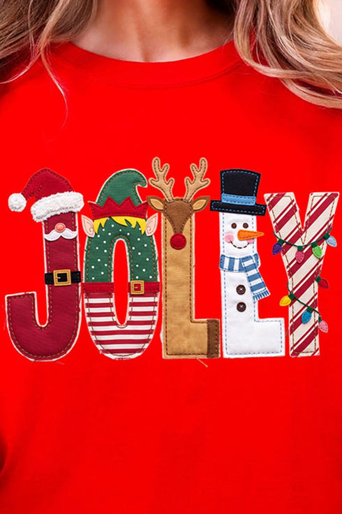 Christmas Characters Jolly Comfort Colors Adult Ring-Spun Cotton Tee