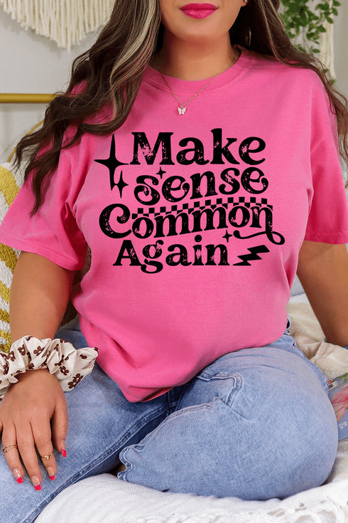Common Sense Comfort Colors Adult Ring-Spun Cotton Tee