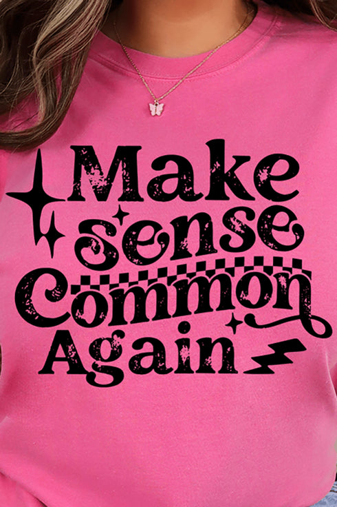 Common Sense Comfort Colors Adult Ring-Spun Cotton Tee