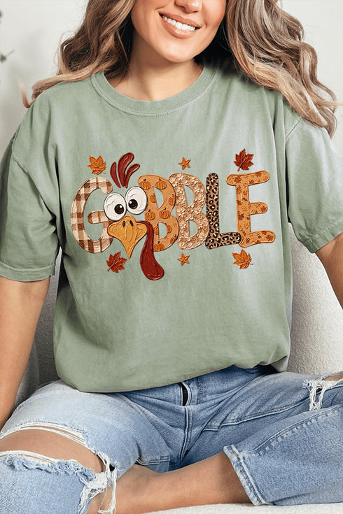 Gobble Season Comfort Colors Adult Ring-Spun Cotton Tee