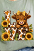 Little Highland Love Comfort Colors Adult Ring-Spun Cotton Tee