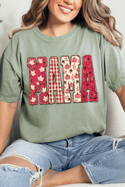 Pink Maplewood Mama Comfort Colors Adult Ring-Spun Cotton Tee