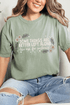 Some Things Are Better Left Alone Comfort Colors Adult Ring-Spun Cotton Tee