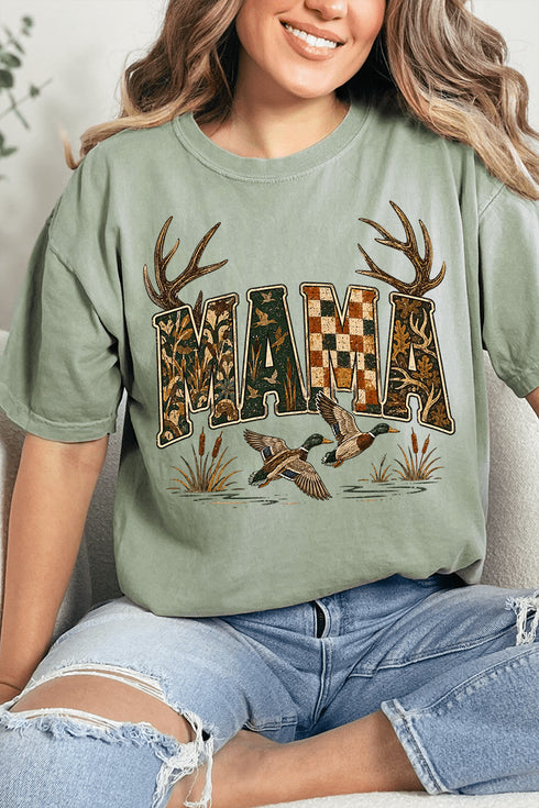 Woodland Mama Comfort Colors Adult Ring-Spun Cotton Tee