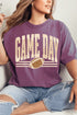Checkered Taupe Game Day Comfort Colors Adult Ring-Spun Cotton Tee