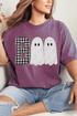 Gingham & Lace Boo Comfort Colors Adult Ring-Spun Cotton Tee