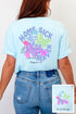 Homesick For Heaven Front & Back Comfort Colors Adult Ring-Spun Cotton Tee