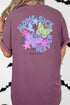 Homesick For Heaven Front & Back Comfort Colors Adult Ring-Spun Cotton Tee