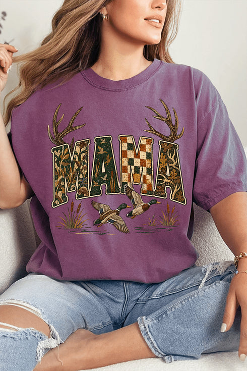Woodland Mama Comfort Colors Adult Ring-Spun Cotton Tee