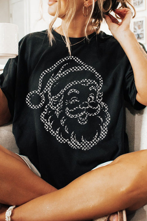 Classic Christmas Santa Comfort Colors Adult Ring-Spun Cotton Tee