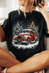 Evergreen Christmas Drive Comfort Colors Adult Ring-Spun Cotton Tee