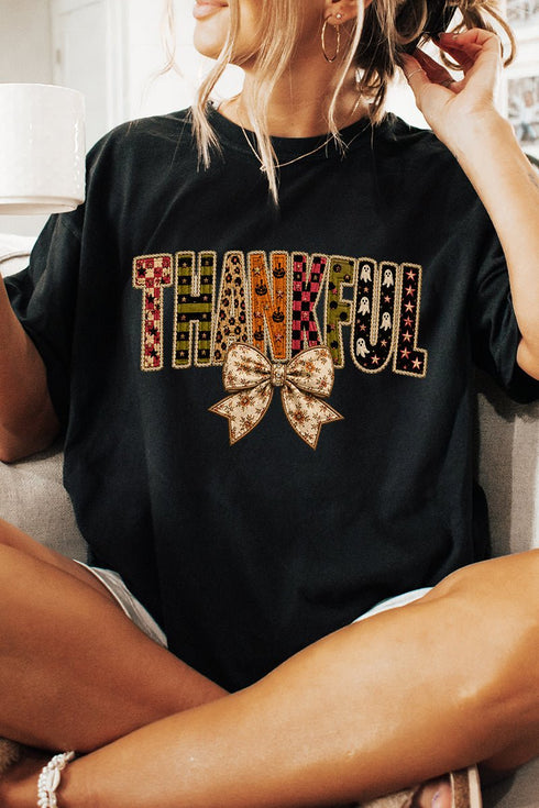 Thankful Fall Spirit Comfort Colors Adult Ring-Spun Cotton Tee