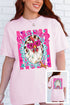 Guess What Chicken Butt Full Front & Back Design Comfort Colors Adult Ring-Spun Cotton Tee