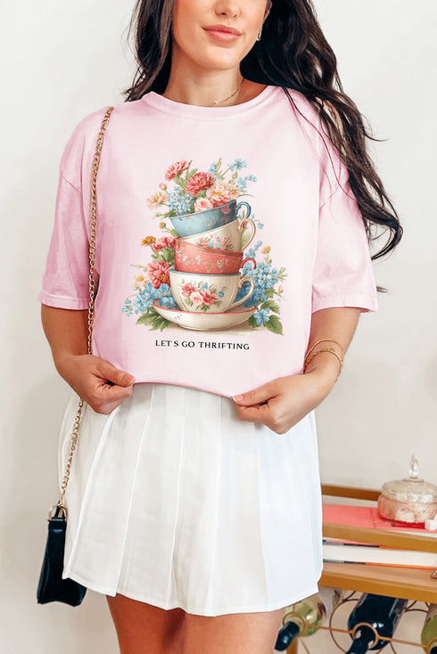 Let's Go Thrifting Comfort Colors Adult Ring-Spun Cotton Tee