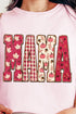 Pink Maplewood Mama Comfort Colors Adult Ring-Spun Cotton Tee