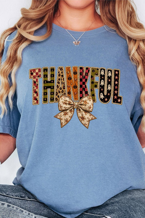Thankful Fall Spirit Comfort Colors Adult Ring-Spun Cotton Tee