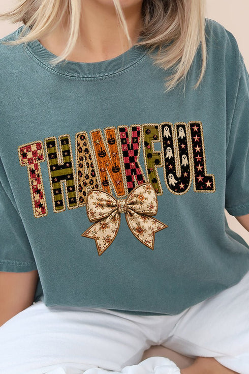 Thankful Fall Spirit Comfort Colors Adult Ring-Spun Cotton Tee
