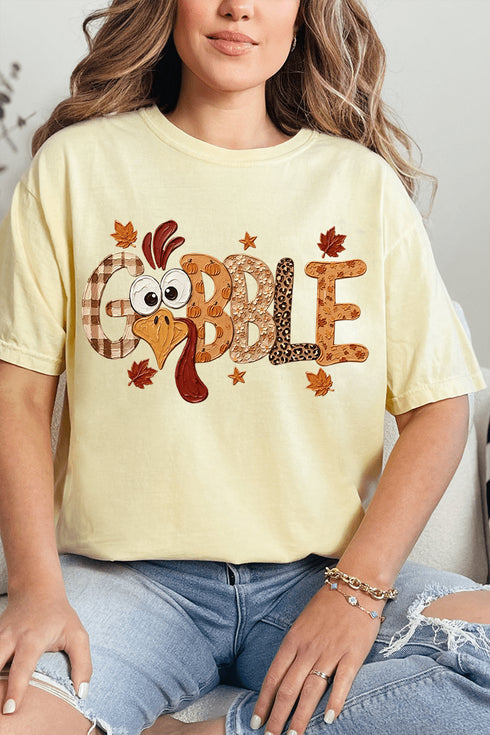 Gobble Season Comfort Colors Adult Ring-Spun Cotton Tee