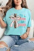 In The Chaos Coquette Cross Comfort Colors Adult Ring-Spun Cotton Tee