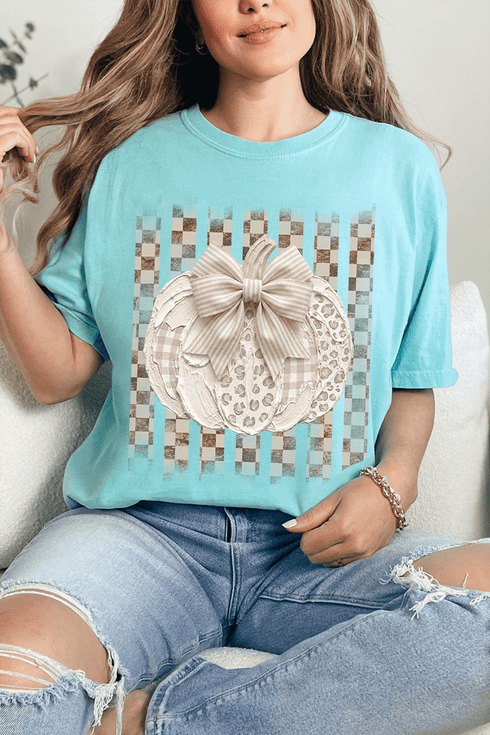 Painted Pumpkin Latte Comfort Colors Adult Ring-Spun Cotton Tee