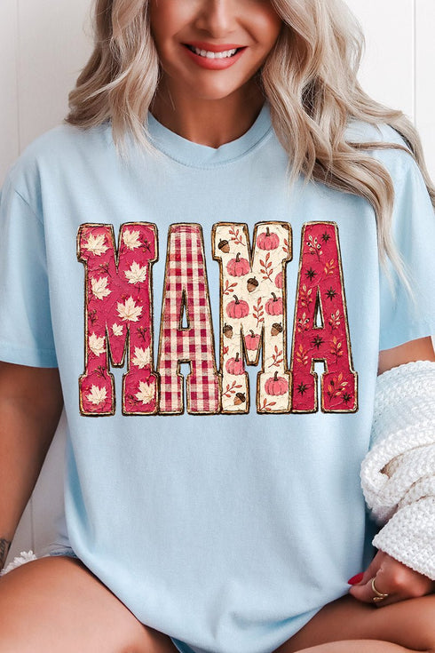 Pink Maplewood Mama Comfort Colors Adult Ring-Spun Cotton Tee