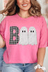 Gingham & Lace Boo Comfort Colors Adult Ring-Spun Cotton Tee