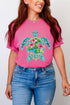 Seaside Sparkle Turtle Comfort Colors Adult Ring-Spun Cotton Tee
