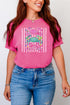 Striped Crabby Crew Comfort Colors Adult Ring-Spun Cotton Tee