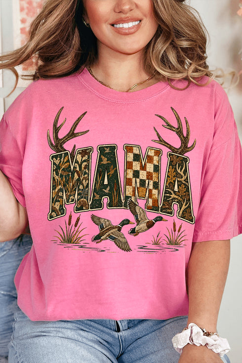Woodland Mama Comfort Colors Adult Ring-Spun Cotton Tee
