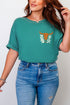On A Thousand Hills Front & Back Comfort Colors Adult Ring-Spun Cotton Tee