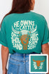 On A Thousand Hills Front & Back Comfort Colors Adult Ring-Spun Cotton Tee