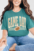 Checkered Taupe Game Day Comfort Colors Adult Ring-Spun Cotton Tee